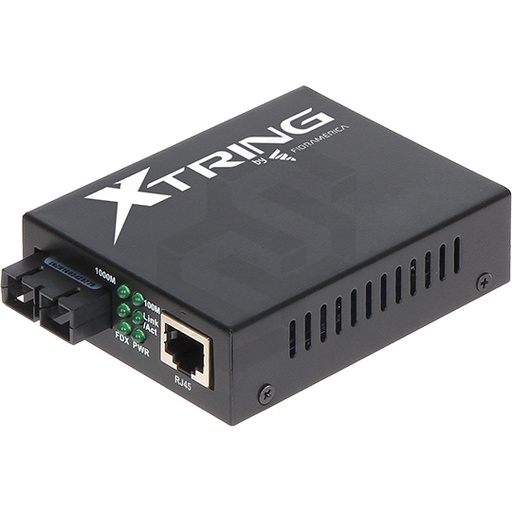 [XT-MC-SMMMDX8500.5SC] Convertidor 1,25 Gbps, SM/MM, Duplex 50/125, 850 nm, 500 m, 1 1000m SC, 1 puerto 1000m RJ45 (MDI/MDIX automatico)