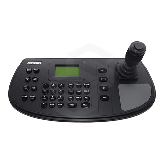 Control joystick hikvision con pantalla