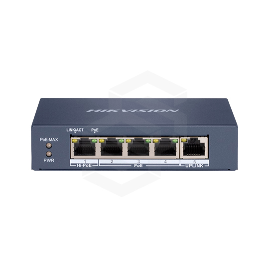 Switch 4 Puertos Poe 10/100Mb + 1 Puertos 10/100Mb 35 W.Estándar 802.3Af/At Poe5 Puertos Rj45, 10/100 Base-T(X)Ieee 802.3, Ieee 802.3U, Ieee 802.3XPort. Max. Poder: 30W/35WModo Cctv Hasta 250 Mts A 10MbpsCapacidad De Conmutación 1 Gbps