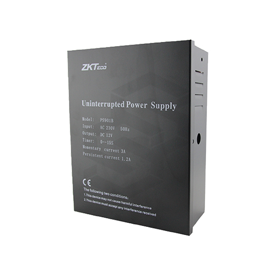 FUENTE PARA CONTROL DE ACCESO 12VDC, 2AMP CONTINUOS O 5 AMP MOMENTANEOS