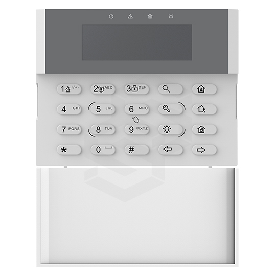 Teclado lcd para alarma hikvision