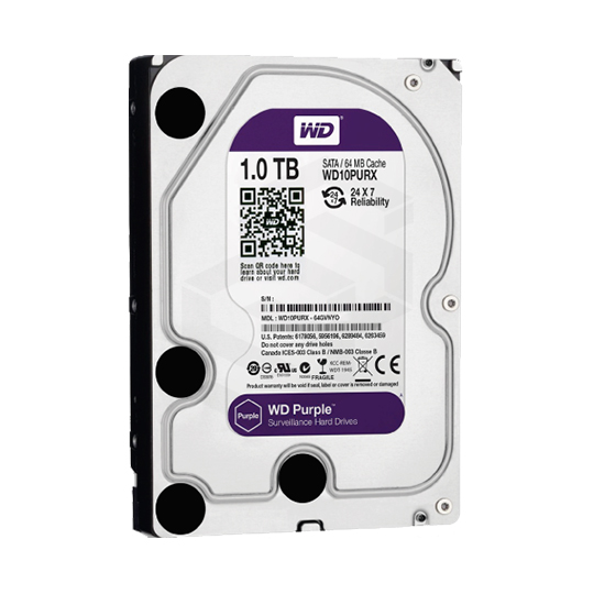 DISCO DURO 1TB ESPECIAL DVR WD PURPLE