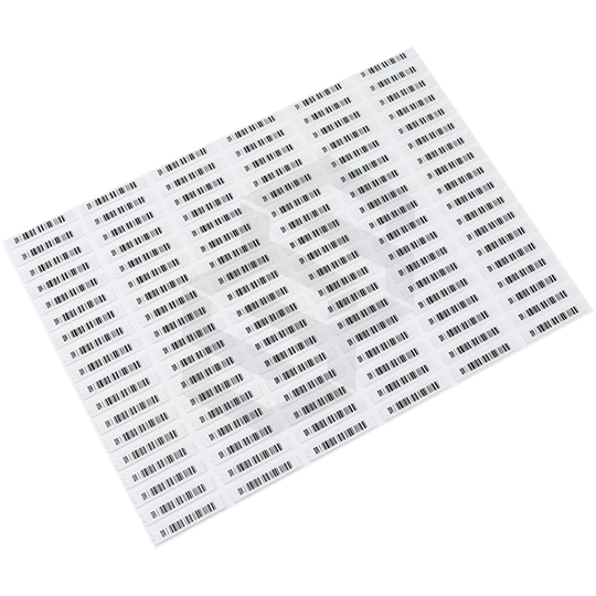 Paquete de 108 tag etiqueta adhesiva de aluminio am