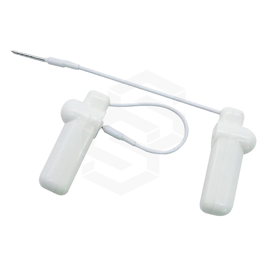Paquete de 50 tags etiqueta dura plastica con cable 10cm rf