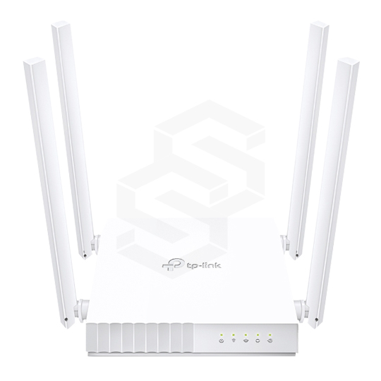 ROUTER INALAMBRICO AC 750 MBPS DOBLE BANDA 24/5GHZ 4 ANTENAS 4 PUERTOS LAN