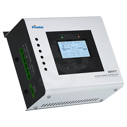 Control de carga solar 12v/24v automatico - 30amp