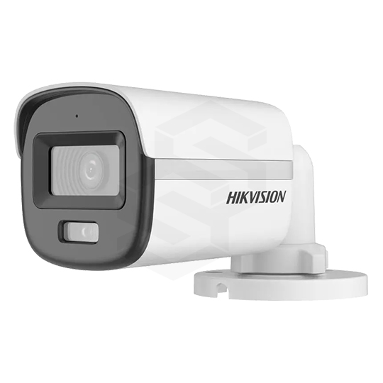 Tubo sellado hd-tvi 1080p ir 10-20m colorvu con audio dual ligth