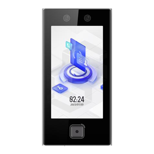 Lector biometrico facial con codigo qr