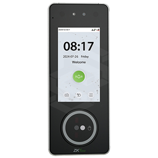 Miniac lector facial pantalla 5 para control de acceso biometrico