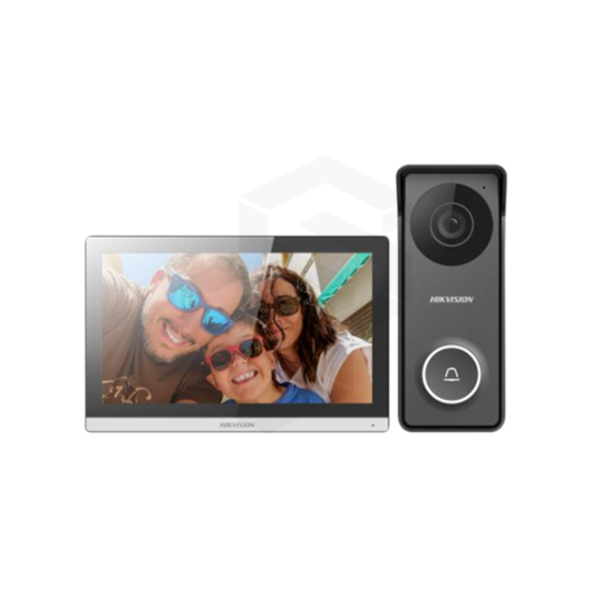 KIT DE VIDEO PORTERO HIBRIDO DS-KH6352 + PANTALLA DS-KV2422-IM