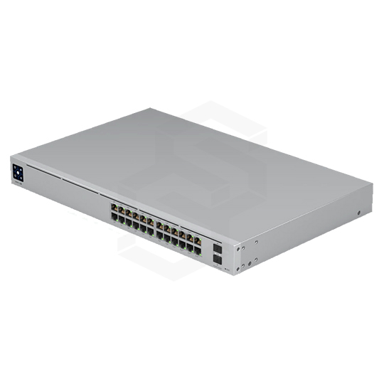 UniFi 48-Port PoE Switch• (32) Gigabit RJ45 ports with 802.3af/at• (16) Gigabit RJ45 ports• (4) 1G SFP ports• 1U Rackmountable (hardware included)