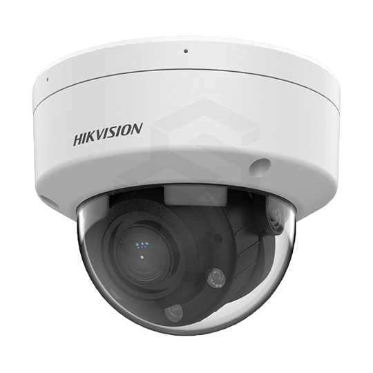 CAMARA IP DOMO EXT 2MP L28-12MM CON MICROFONO Y ALARMA DUAL LIGHT