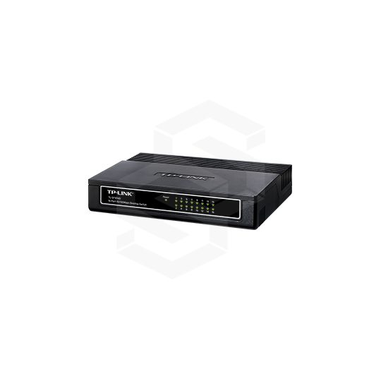 Switch 16 Puertos 10/100Mbps No-Administrable