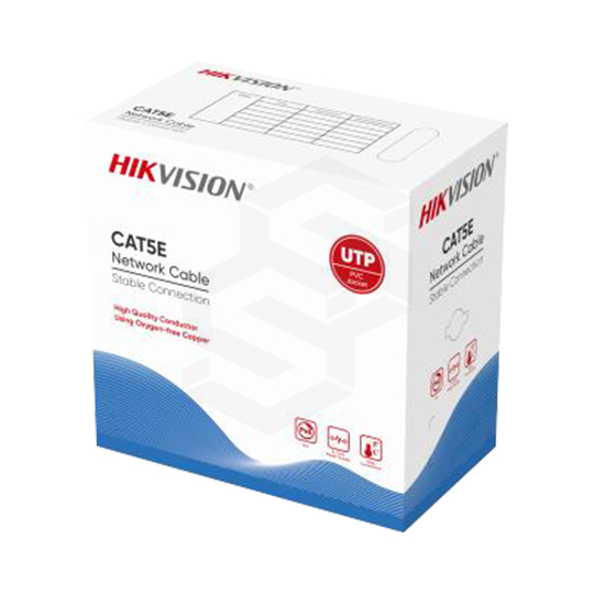 ROLLO DE CABLE UTP CAT5E 305 MTS GRIS HIKVISION