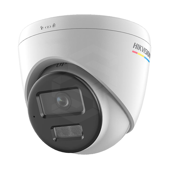 CAMARA IP TURRET COLORVU 6MP L 28MM CON MICROFONO DUAL LIGHT