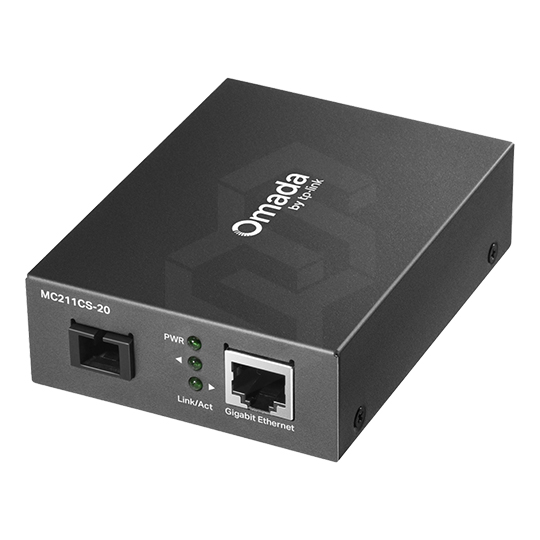 CONVERTIDOR DE FIBRA TP-LINK SINGLE MODO SC 10/100/1000MBPS WDM