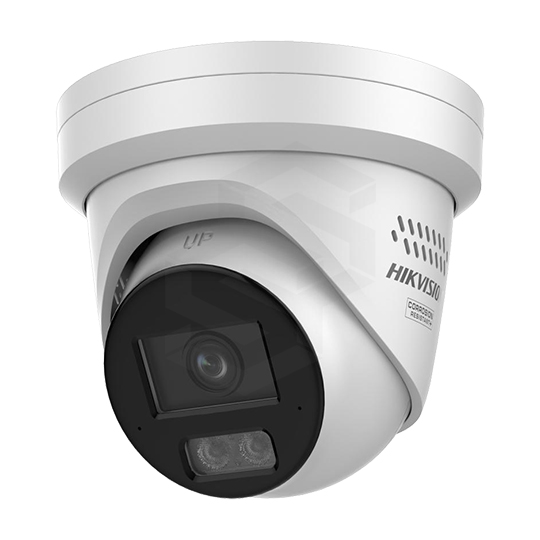 CAMARA IP TURRET LUZ HIBRIDA COLORVU 3.0 4MP L 28MM CON AUDIO BIDIRECCIONAL Y ALARMA ACTIVA