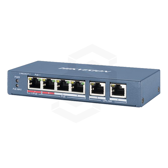 SWITCH POE 3 CH + 1 HI-POE 10/100MB + 2 SFP NO ADMINISTRABLE