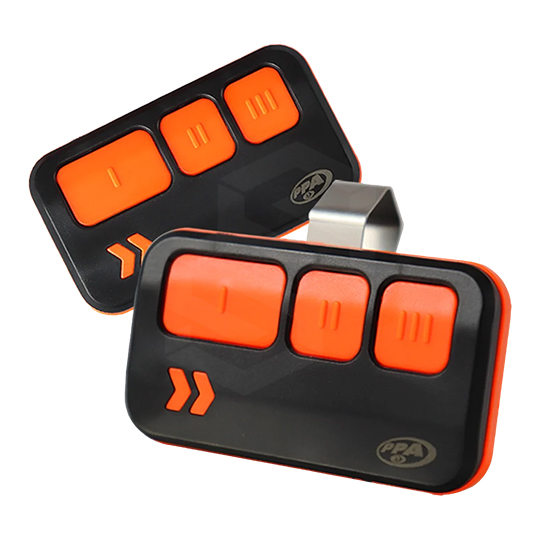 CONTROL REMOTO TX STONE 3 BOTONES NARANJAS