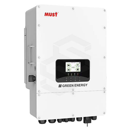 INVERSOR ON/OFF GRID HYBRIDO 6KW 120V/240V 48VDC INCLUYE MODULO WIFI