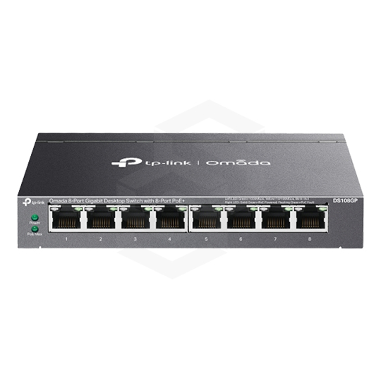 SWITCH 8 PUERTOS POE+ GIGABIT NO-ADMINISTRAB
LE