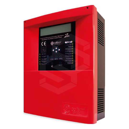 Central Direccionable De 2 Bucles Y 452 Puntos Puerta RojaConecta 226 Puntos Por BucleCapacidad Hasta 64 Relés ConfigurablesProgramación De 199 ZonasDisplay Lcd Retroiluminado 4 Líneas Y 40 CaracteresCe, En 54-2 y En 54-4
