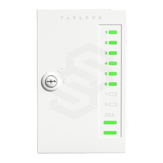 Expansora De 8 Zonas Para Sp, Mg Y Evo NewExpansión De 8 Zonas Con Doblaje Zona, Soporta Solo Evo.Led De Estado Para Zonas, Energía Y Datos. Gabinete ConMecanismo De Bloqueo De Cubierta.Zx8Sp Sólo Compatible Con Centrales Mg Y Sp.