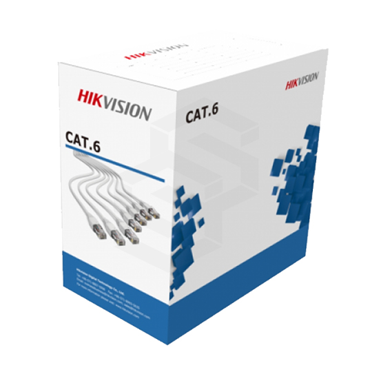 ROLLO DE CABLE UTP CAT6 305 MTSHIKVISION