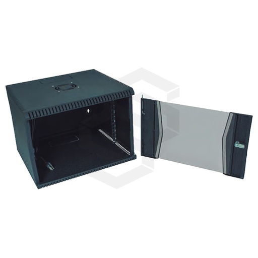 [BE-12-I1072] GABINETE 12UR DE PARED PUERTA DE VIDRIO
