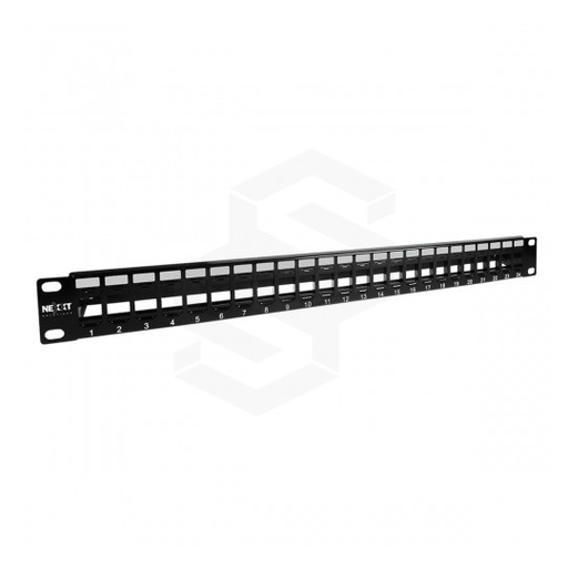 [NEXT-PPRJ4524PT] PATCH PANEL MODULAR P/RJ45 24 PUERTOS