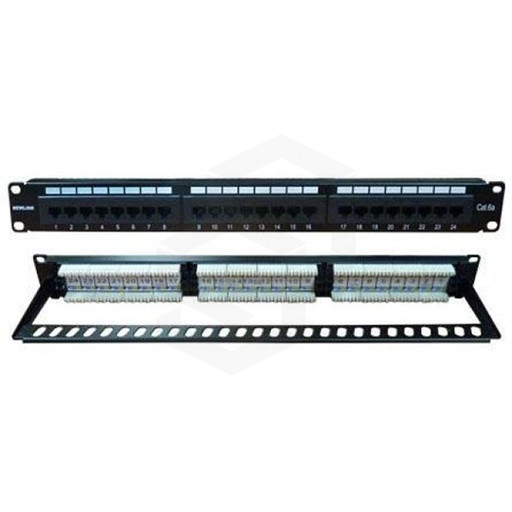 [NL-PPCAT624PT] Patch Panel Cat6 24 Puertos Newlink
