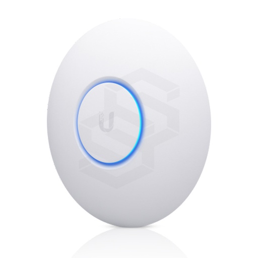 [UB-UAP-NANOHD] Punto de acceso UniFi 802.11ac Wave 2, MU-MIMO4X4 con antena Beamforming, hasta 1.7 Gbps, para interior PoE 802.3af, soporta 200 clientes, No incluyen PoE. Se energiza con UB-POE-48-24W-G