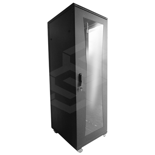 [BE-I-1260-N] RACK CERRADO 42UR NEGRO 200X60X80