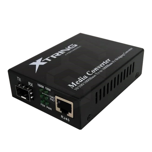 [XT-MC-SMMM-DX-500] Convertidor  10 Gbps, Modulo SFP MM/SM, Duplex 50/125, X nm, 1  puerto Gigabit SFP, 1 puerto RJ45 a 1000M (MDI/MDIX automatic)