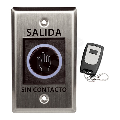 [ZK-TLEB102-R] BOTON DE SALIDA DON`T TOUCH CON CONTROL REMOTO