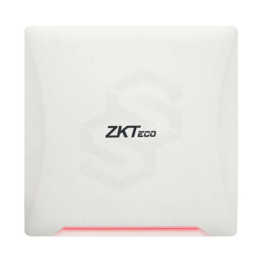 [ZK-UHF10F-PRO] Lectora De Largo Alcance Encriptada 10M. Detección: 1-10Mt Frecuencia: 860 A 960Mhz Formato De Salida: Usb, Wiegand 26/34 Incluye: Brazo Para Poste, Fuente Acabado Plástico Abs Blanco, Montaje Metálico Cableado 100M, Ip66 Dim.: 445X445X70Mm