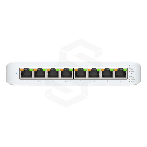 [UB-USW-LITE-8-POE] SWITCH POE, 8 PUERTOS, 4 PUERTOS GBE POE+ + 4 PUERTOS GBE 52W