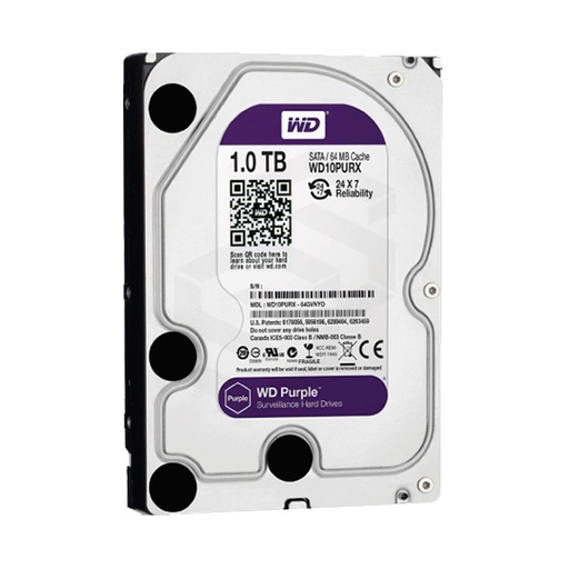 [HDD-1TB-DVRWD] Disco Duro 1Tb Especial Dvr Wd Purple