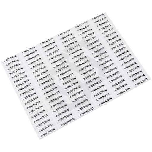 [ZK-PACKX108-AMTAG1] Paquete de 108 tag etiqueta adhesiva de aluminio am