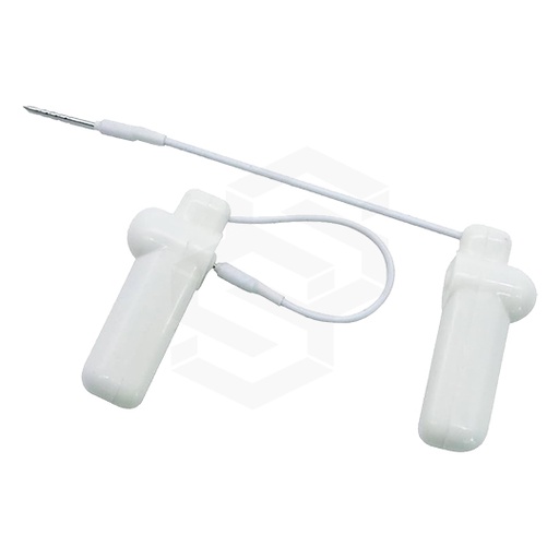 [ZK-PACKX50-AMTAG4] Paquete de 50 tags etiqueta dura plastica con cable 10cm am