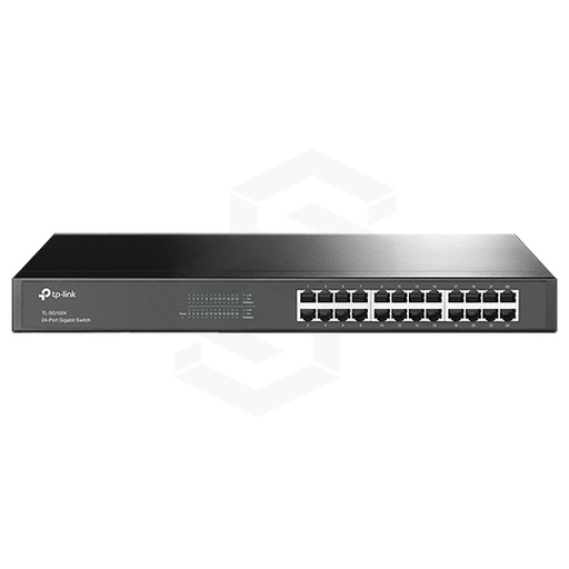 [TP-TL-SG1024] SWITCH 24 PUERTOS GIGABIT NO-ADMINISTRABLE RACKEABLE