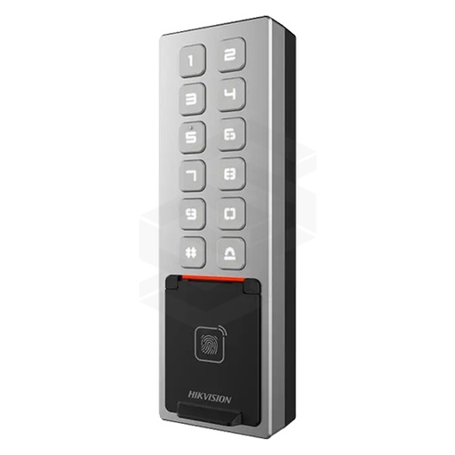 [DS-K1T805MBFWX] Control de acceso exterior huella, proximidad y pin wifi, tcp/ip, bluetooth