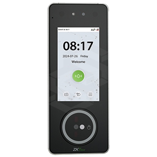 [ZK-SPEEDPALM-V5L] LECTOR FACIAL PANTALLA TOUCH 2,8 CON HUELLA PARA CONTROL DE ACCESO Y ASISTENCIA
