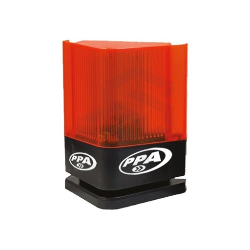 [PPA-A408164] Señal de semáforo Lux 100
14 V - 240 V (CA o CC)
Consumo: 23 mA - 26 mA
Puente de configuración: Función fija o intermitente
LED de alta intensidad de 360º
Fusible de protección