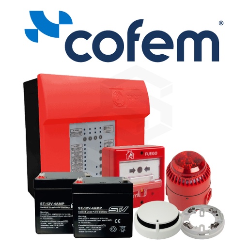 [COMBO-CF] 1 CF-IRON04ROJ + 2 ST-12V-4AMP + 1 CF-C50S + 1 CF-D50ZO + 1 CF-PUCAR + 1 CF-SIR24BL