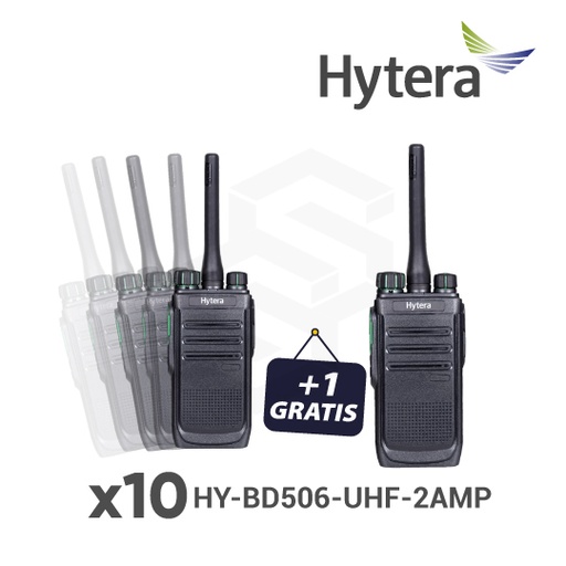 [COMBO-HY3] 10 HY-BD506-UHF-2AMP + 1 GRATIS HY-BD506-UHF-2AMP