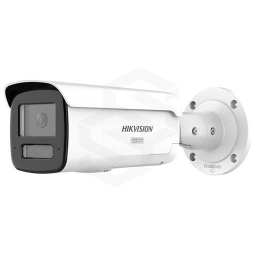 [DS-2CD2T47G3-LIS2UY/SRB] CAMARA IP TUBO LUZ HIBRIDA COLORVU 3.0 4MP L 28MM 60MTS CON AUDIO BIDIRECCIONAL Y ALARMA ACTIVA