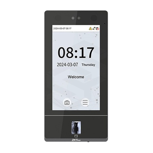 [ZK-SENSEFACE-7A] &quot;LECTOR FACIAL PANTALLA TOUCH 7&quot;&quot; CON LECTOR HUELLA Y PROXIMIDAD, PARA CONTROL DE ACCESO Y ASISTENCIA IP65&quot;