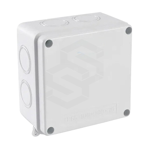 [ST-DC-CJ10107] CAJA DE PASO 100 X 100 X 70 BLANCA