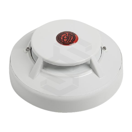 [CF-A30XTA] Detector Termico AnalogicoBajo Perfil, Altura Total Menor De 45MmSensor Térmico Activo Al Alcanzar Los 60°C.Doble Led De Alarma RojoFácil Conexionado, Sin Polaridad.Alimentación: 24-35V Sin PolaridadNormada: Ce, En 54-7